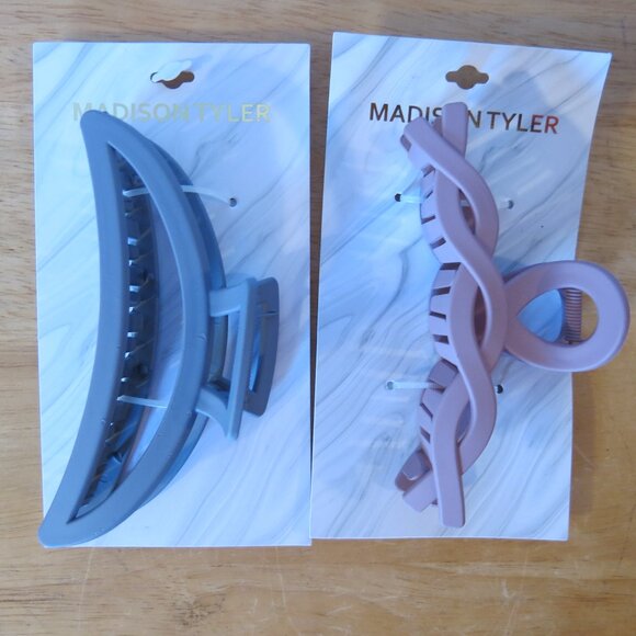 4 Madison Tyler Hair Claw Clips and Head Bands New - Picture 4 of 9
